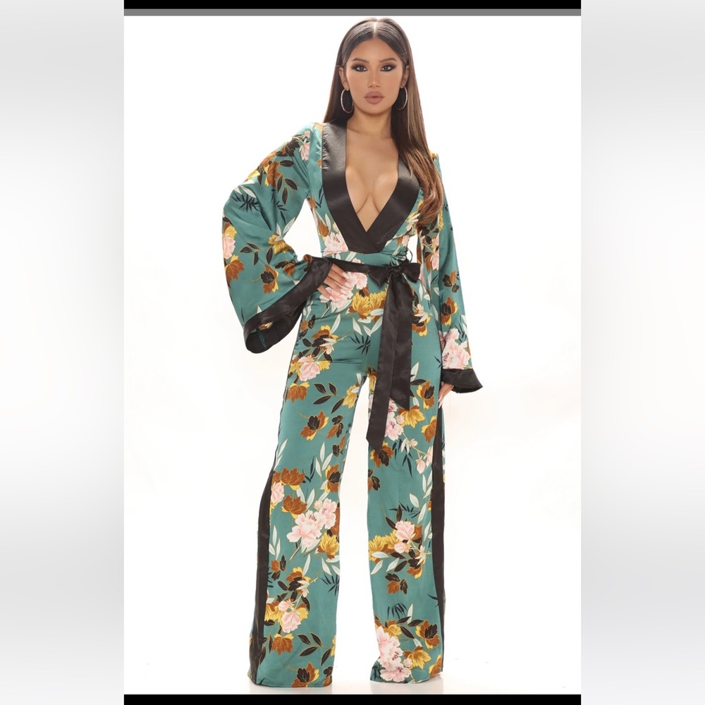 Floral Jumpsuit